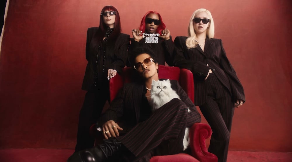 Blackpink's Rose stars in Sexyy Red & Bruno Mars' "Fat, Juicy & We" MV. Photo: AllKpop.