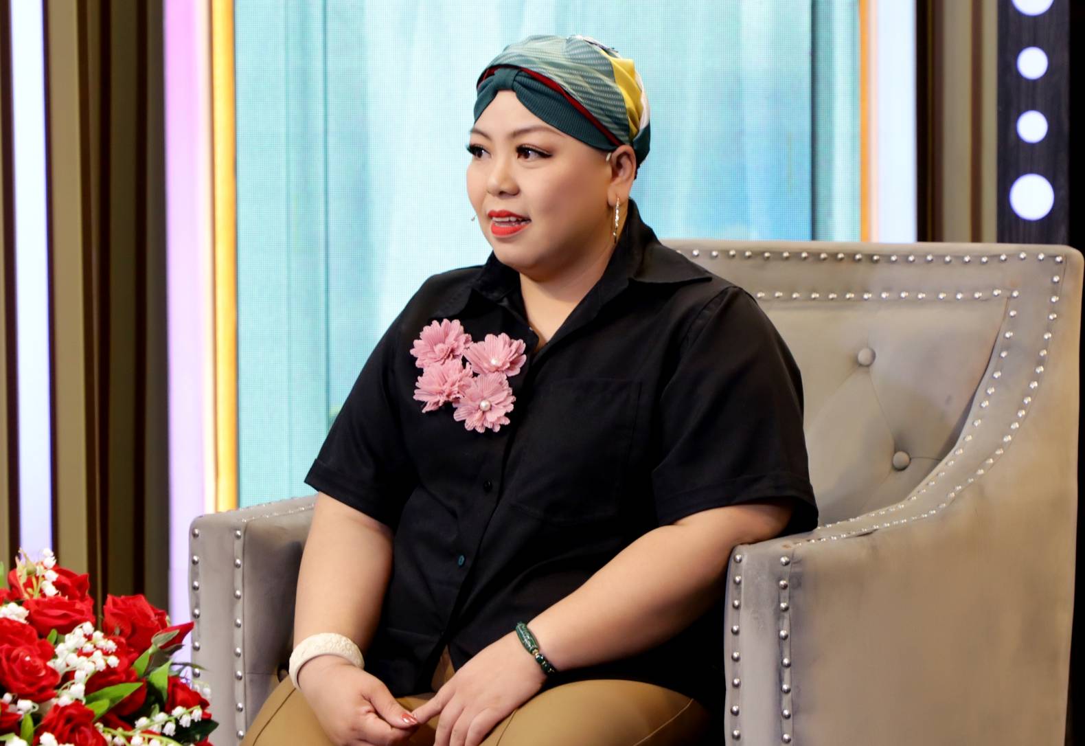 Disabled athlete Minh Ly. Photo: Producer.