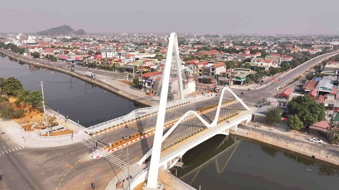 Xuân về trên những dự án giao thông trọng điểm ở Ninh Bình