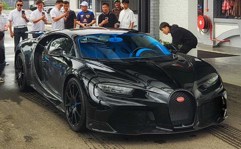 This Bugatti Chiron Super Sport supercar is owned by a Prince in Malaysia. Photo: Supercar In VietNam