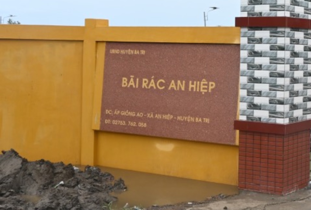 Bai rac An Hiep (huyen Ba Tri, tinh Ben Tre). Anh: Thanh Nhan
