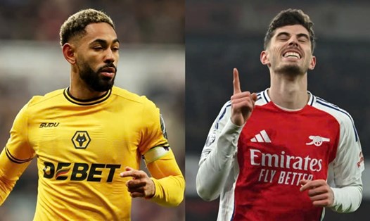 Wolves đối đầu với Arsenal tại Premier League.  Ảnh: DAZN
