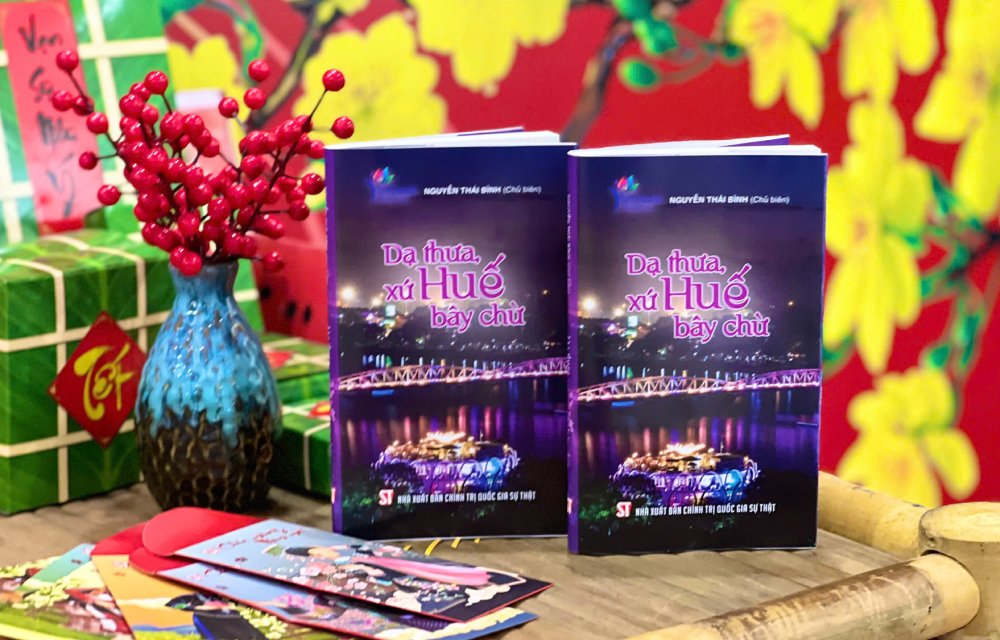 The book “Yes sir, Hue today” by author Nguyen Thai Binh. Photo: Ai Van