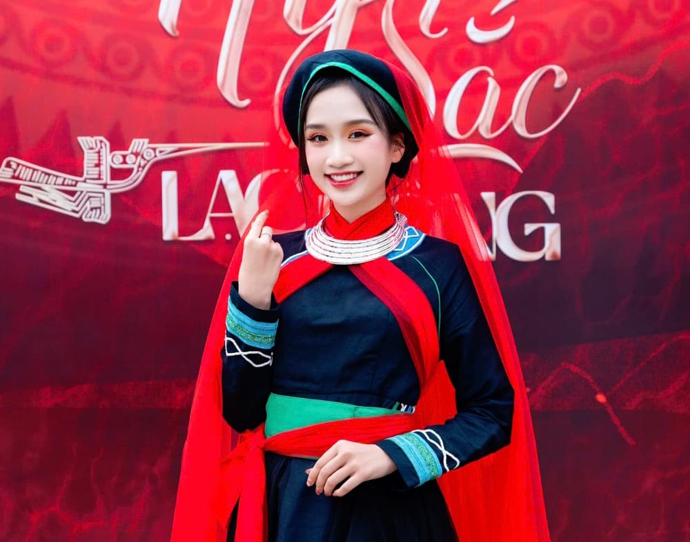 Miss Duong Tra Giang shows off her radiant beauty. Photo: Interviewee