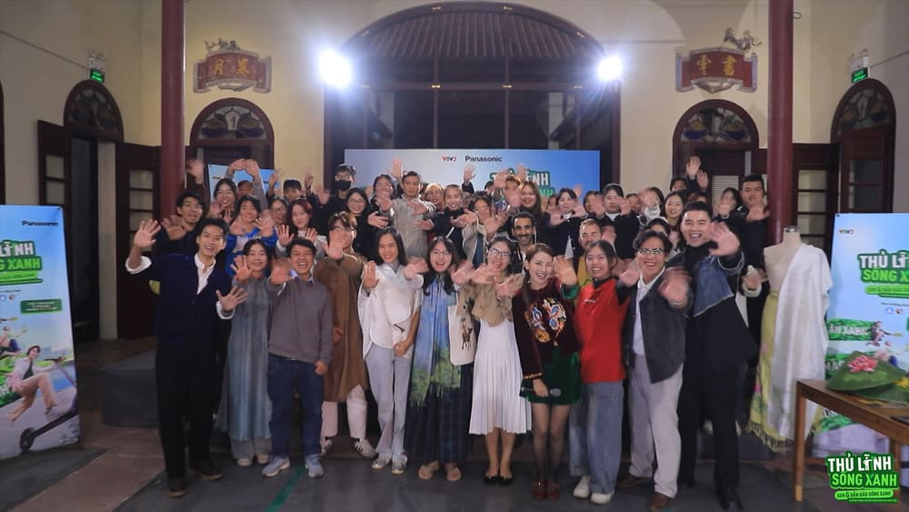 Top 6 "Green Living Leaders" are ready to face the challenge. Photo: VTV