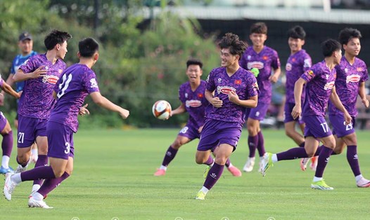 Bóng đá nam SEA Games 33 chỉ sử dụng cầu thủ U22. Ảnh: VFF
