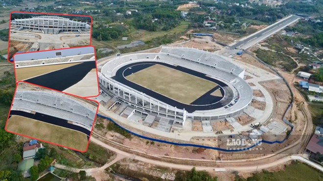 Thái Nguyên đầu tư trăm tỉ đồng cho loạt công trình thể thao