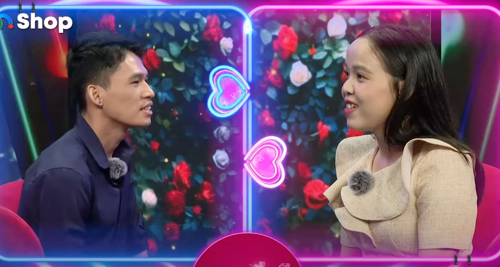 Couple at "You want to date". Photo: Producer.