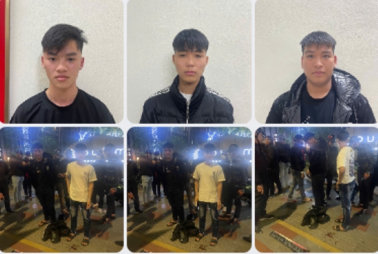 Bắt 4 đối tượng trong vụ hỗn chiến ở phố trung tâm Hải Phòng