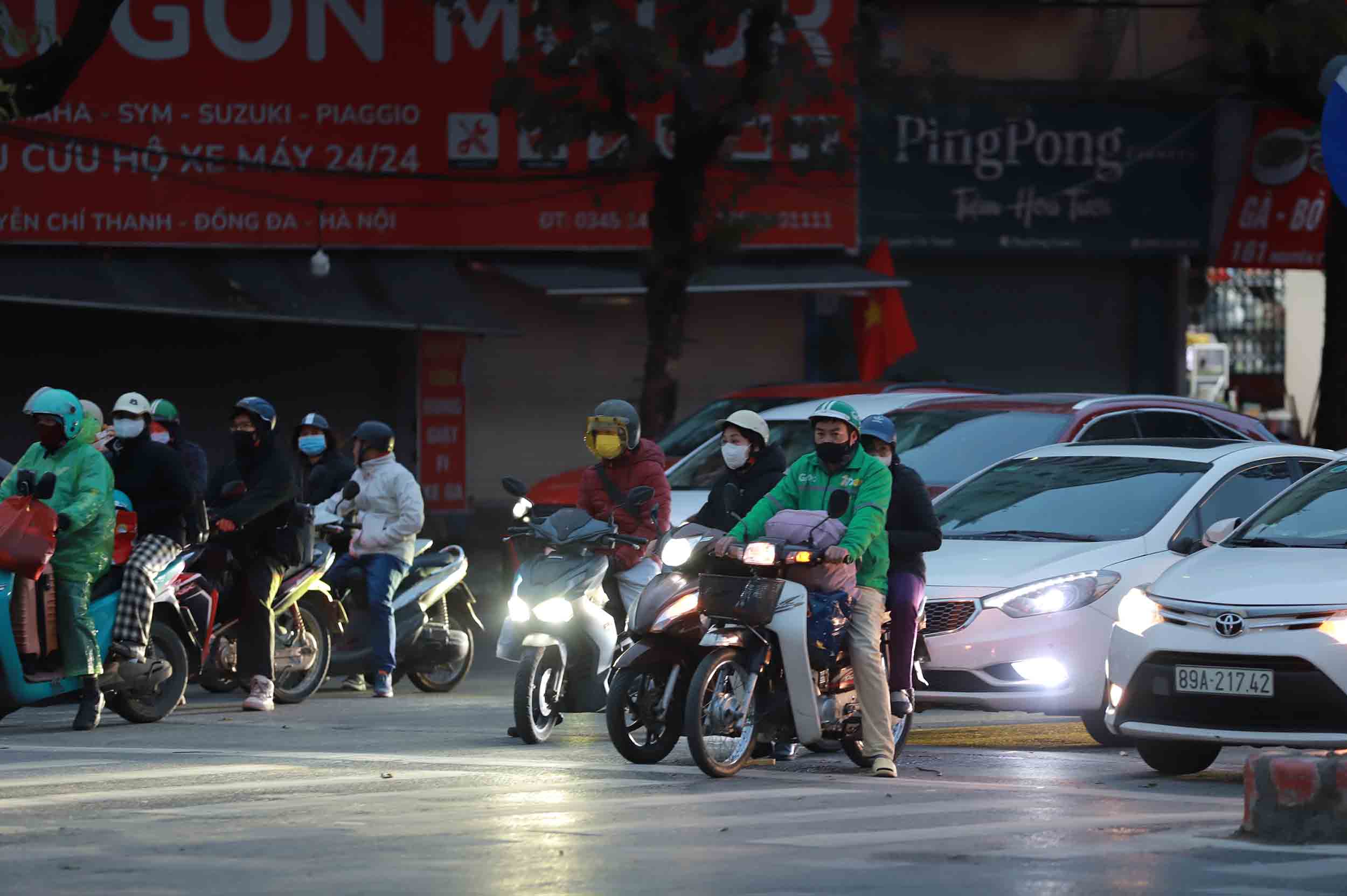 Weather forecast for Hanoi on the 28th of Tet is rain in some places and cold weather. Photo: Dinh Hiep