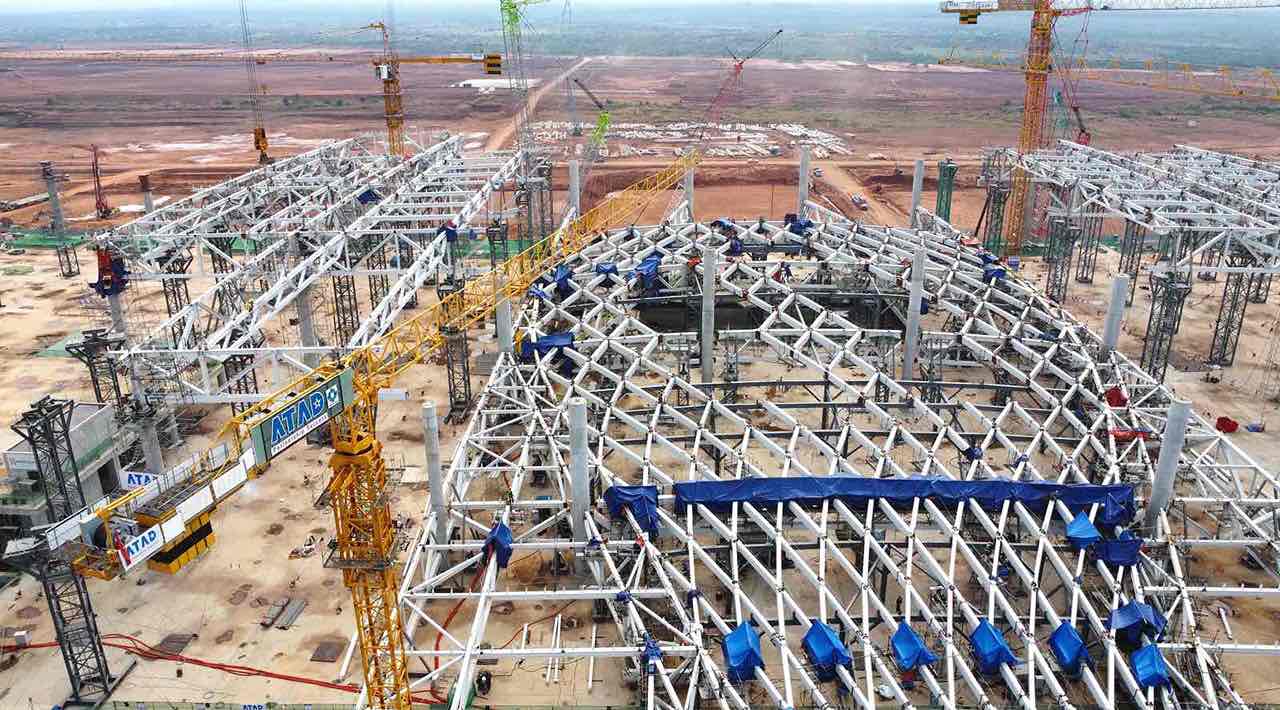 A project item of Long Thanh airport. Photo: Ha Anh Chien