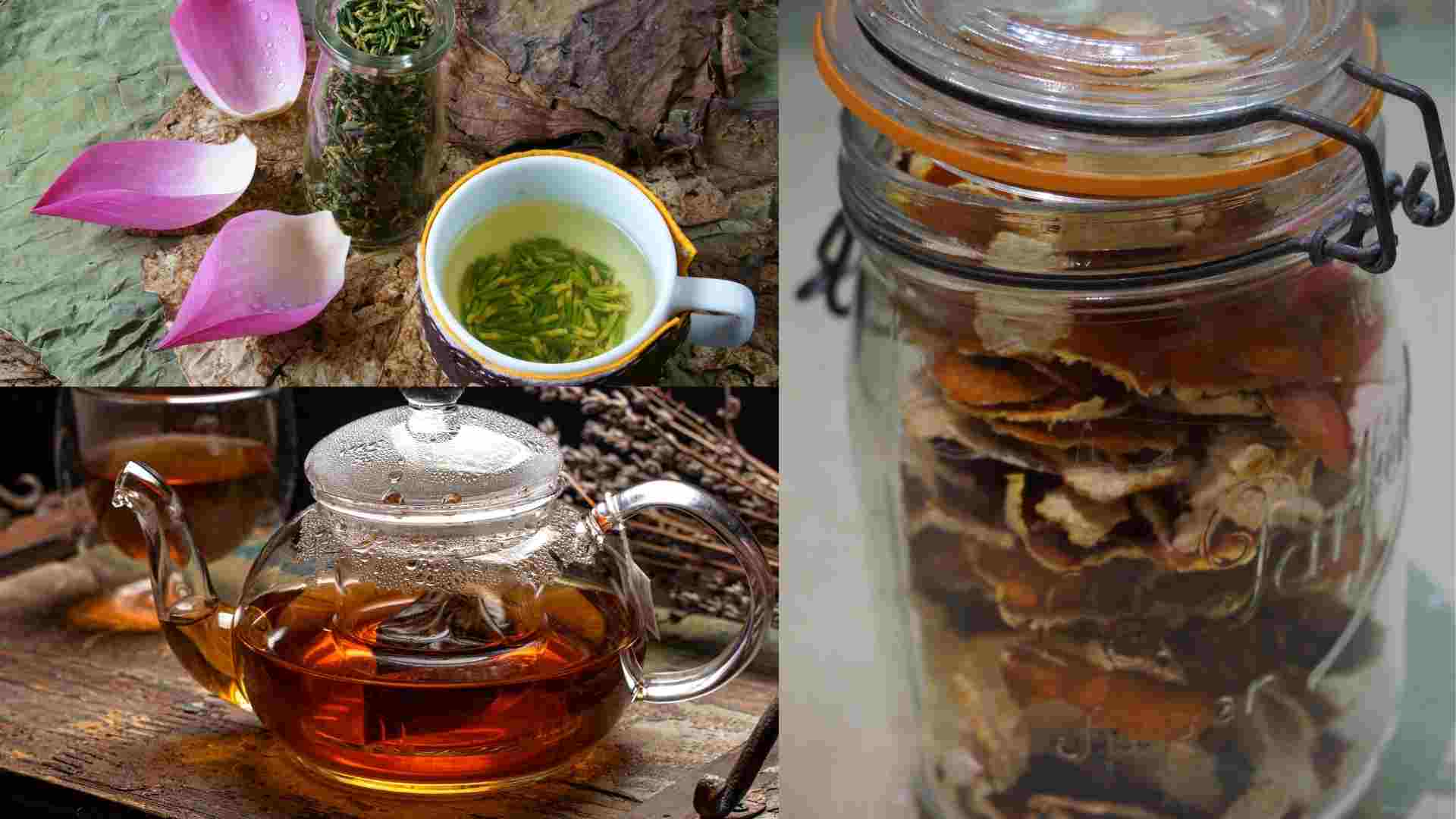 Some types of tea help prevent fat accumulation during Tet. Graphics: Ha May