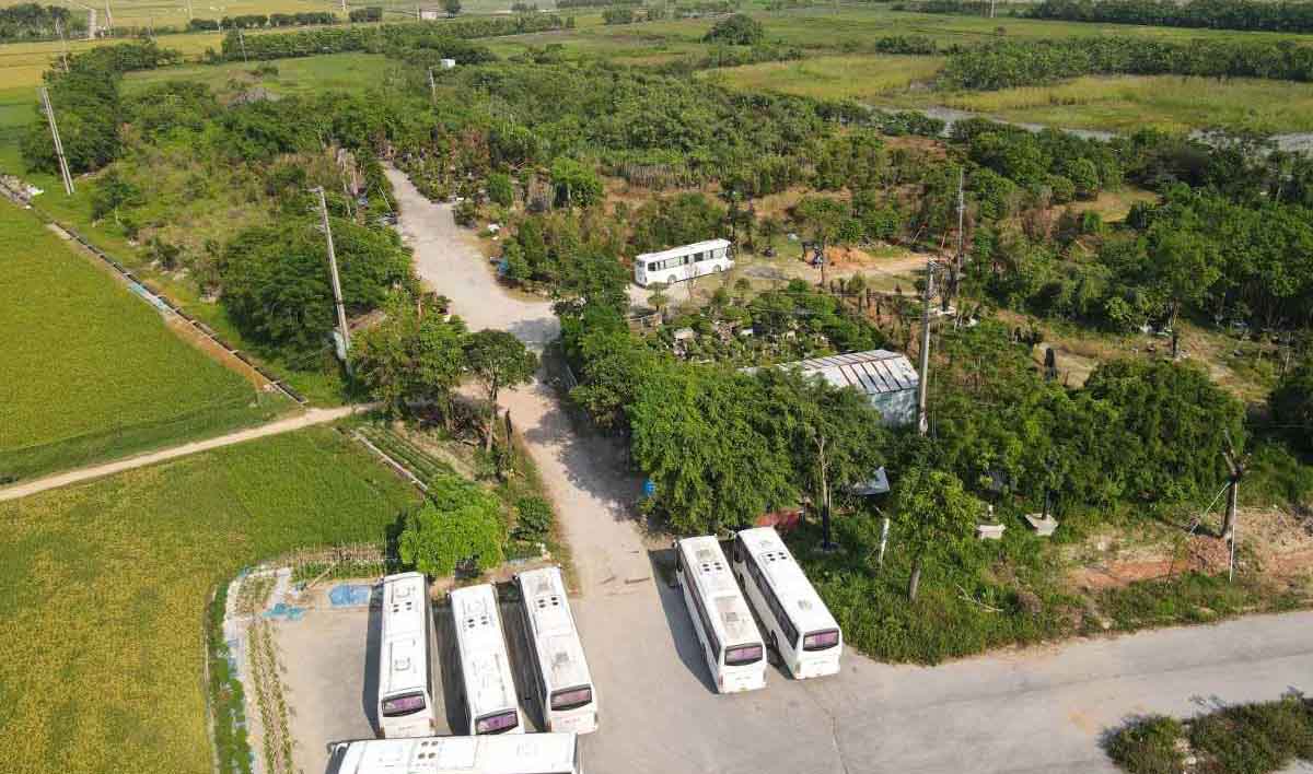 Toàn cảnh dự án trường Đại học quốc tế Bắc Hà (Tiên Du, Bắc Ninh). Ảnh: Vân Trường