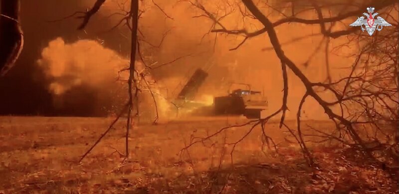 Russia's Uragan multiple launch rocket system. Photo: Russian Ministry of Defense