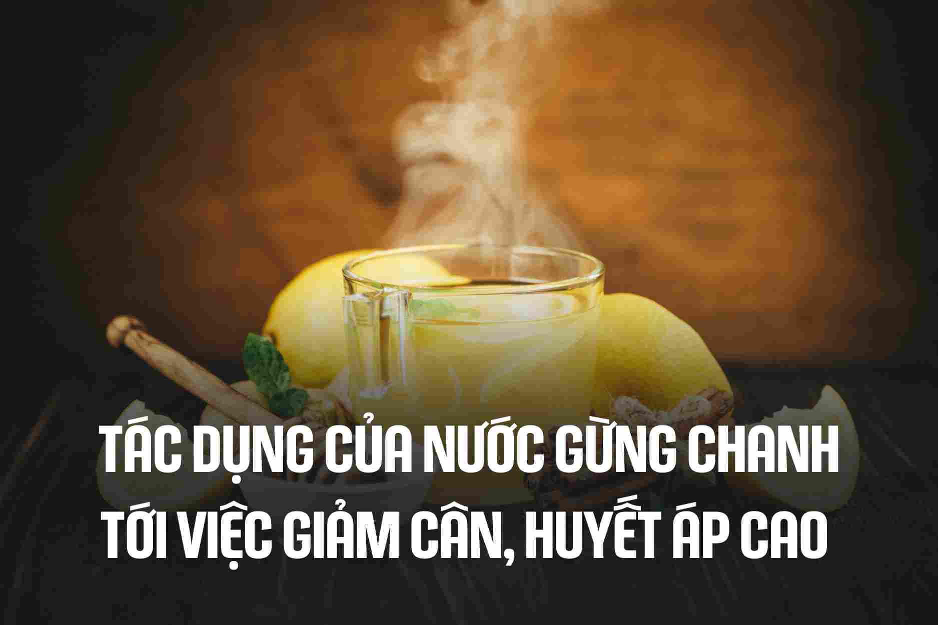 Effects of ginger lemon water on weight loss and high blood pressure