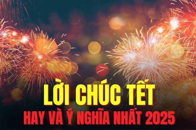 Những lời chúc Tết Nguyên đán 2025 hay và ý nghĩa nhất