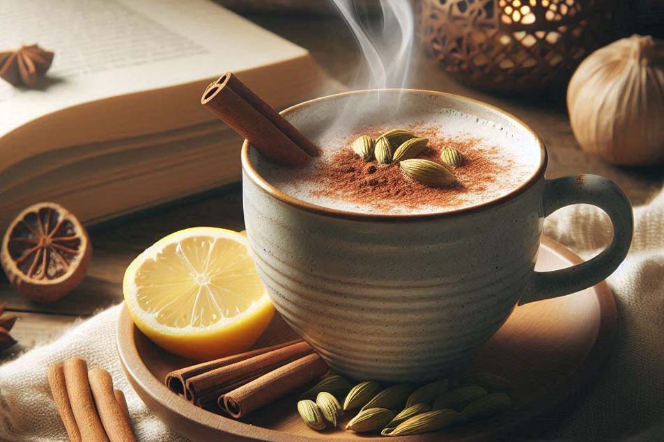 When drinking cardamom water in winter, you need to pay attention to some points to ensure effectiveness and safety for your health. Photo - AI: Ngoc Thuy