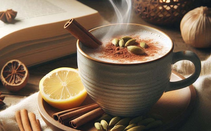 When drinking cardamom water in winter, you need to pay attention to some points to ensure effectiveness and safety for your health. Photo - AI: Ngoc Thuy
