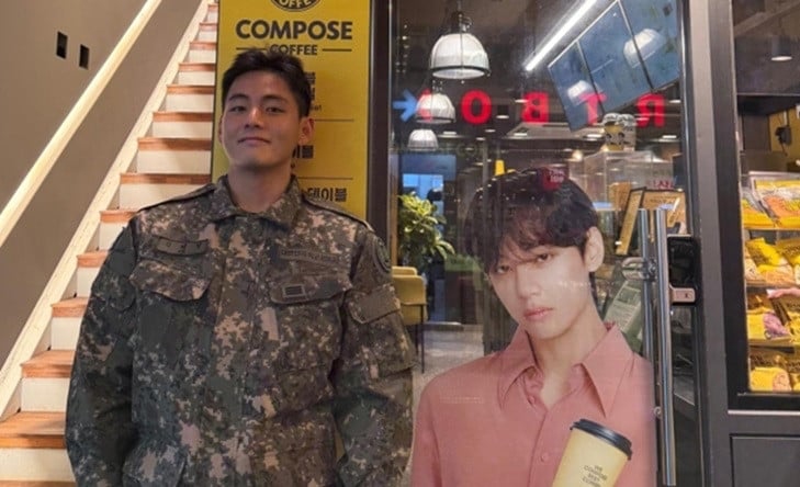 BTS V shares about military life. Photo: AllKpop.