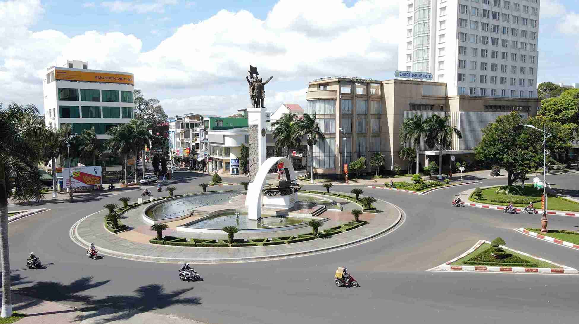 A corner of Buon Ma Thuot City (Dak Lak Province) - which in the future will be the central urban area of ​​the Central Highlands. Photo: Bao Trung
