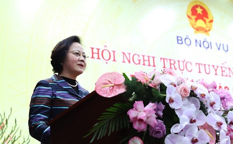 Minister of Home Affairs Pham Thi Thanh Tra. Photo: Ministry of Home Affairs