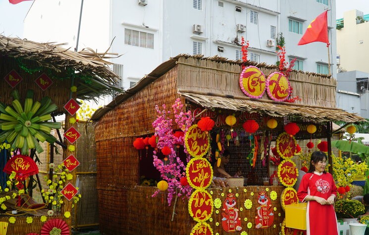 Tai hien cho que ngay Tet tai Bac Lieu. Anh: Nhat Ho