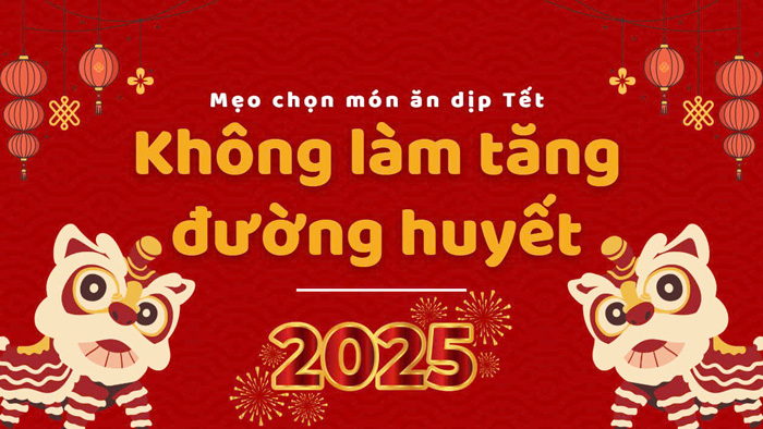 Tips for choosing Tet dishes that do not increase blood sugar