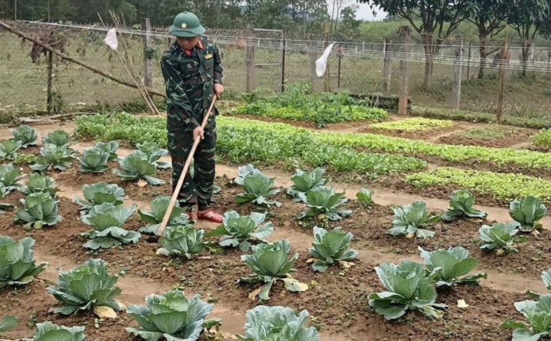 Captain Dong increased production at the unit. When he found a handbag that someone had dropped, the male captain returned it to the owner. Photo: Huu Thinh