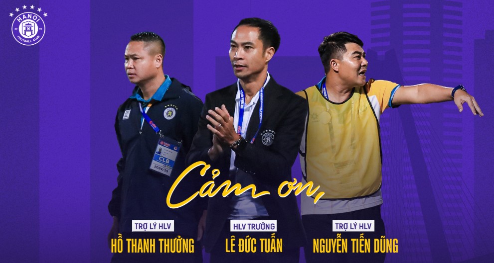 Ong Le Duc Tuan thoi giu chuc huan luyen vien truong Ha Noi FC. Anh: HNFC