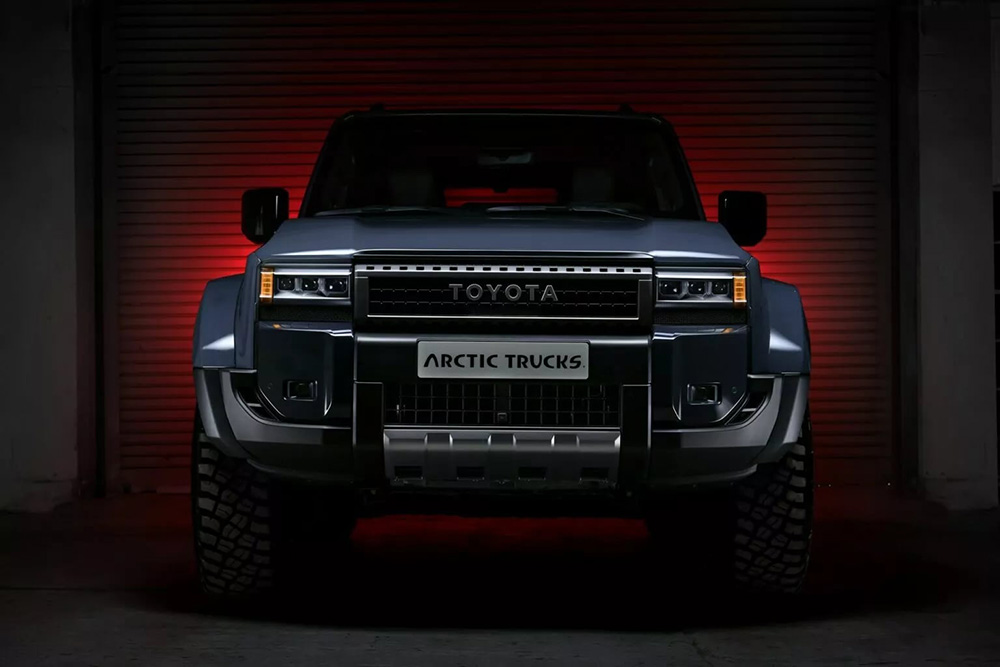 Arctic Trucks takes the Toyota Land Cruiser to new heights. Photo: Arctic Trucks