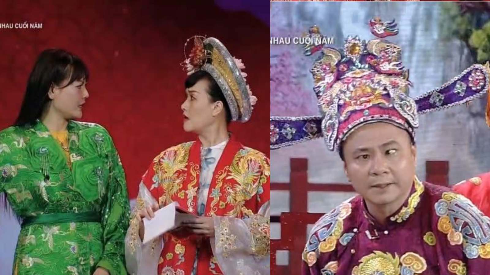 Tao Quan 2025 causes a stir on social media on New Year's Eve. Photo: Cut from video