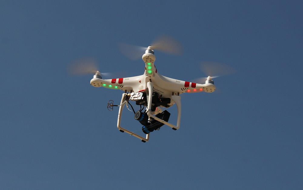 The drone is used in many activities. Photo: The Lam.