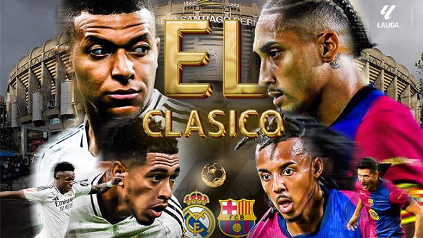 The second El Clasico in La Liga this season may not be held in Spain. Photo: La Liga