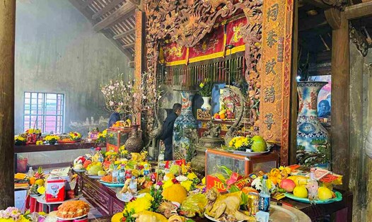 Đền Quýt thờ vọng Hưng Đạo Đại Vương Trần Quốc Tuấn. Ảnh: Mai Hương