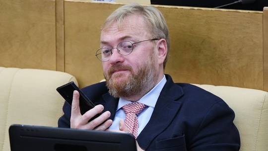 Nghi si Duma Nga Vitaly Milonov. Anh: RIA Novosti