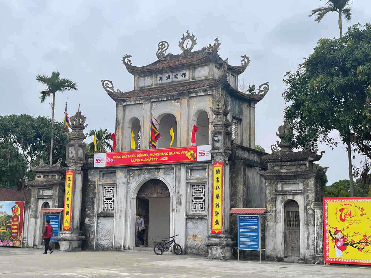 Mao Dien Temple of Literature - National historical relic in Hai Duong. Photo: Mai Huong