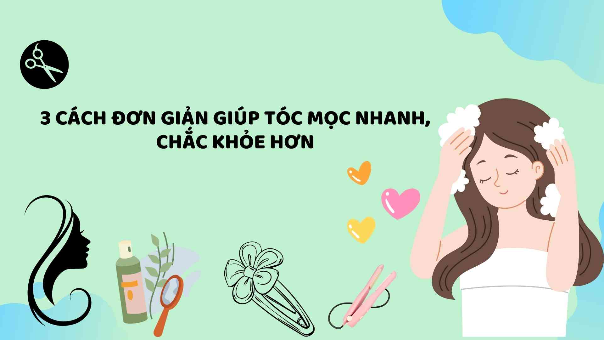 Some ways to help hair grow faster and stronger. Graphics: Ha May