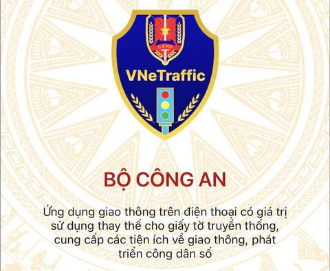 VNeTraffic application to check traffic fines. Photo: Screenshot