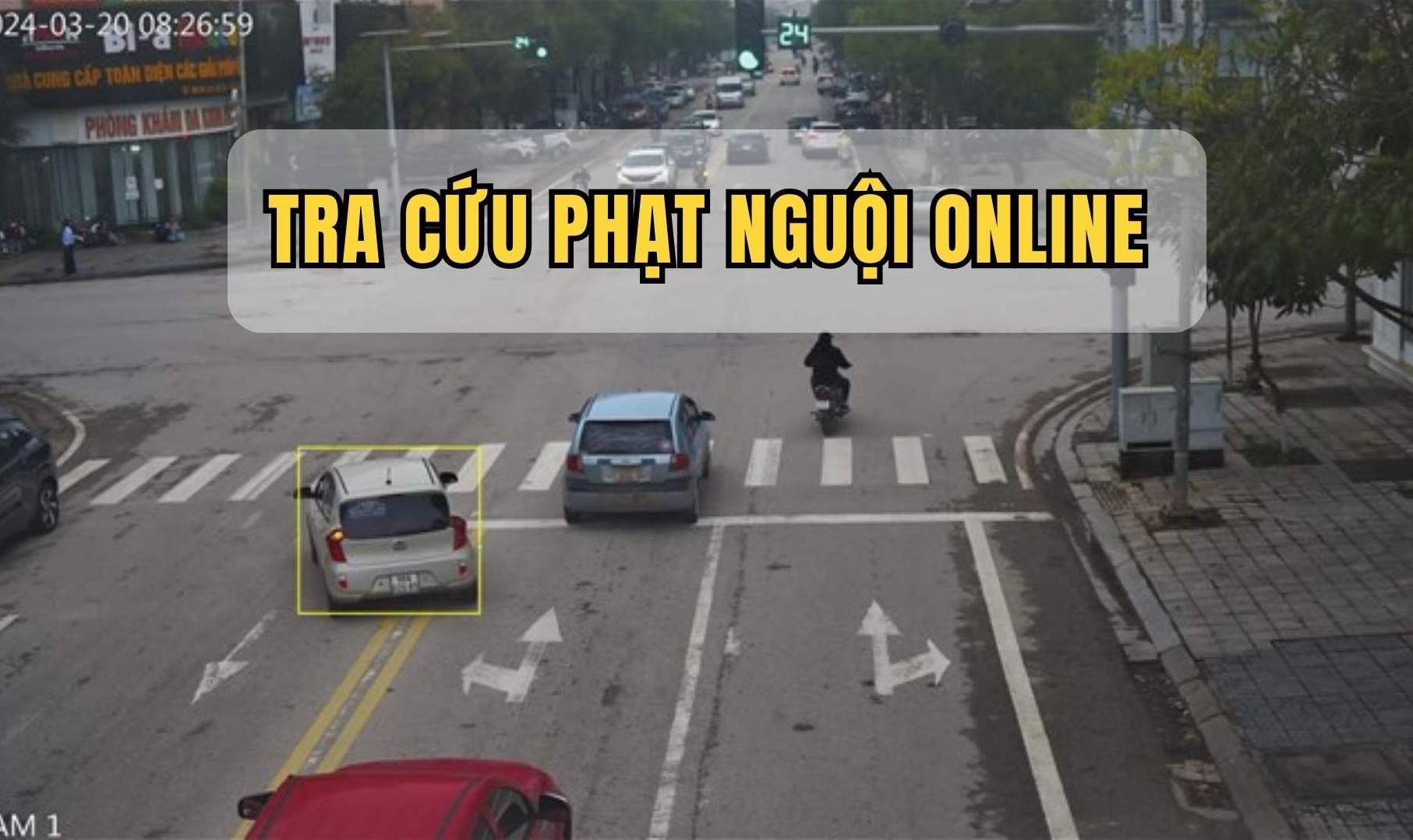 How to look up traffic fines from 2025 using VNeTraffic