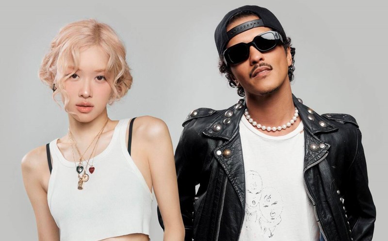 "APT" by Rose and Bruno Mars still retains its appeal after more than 2 months of release. Photo: X