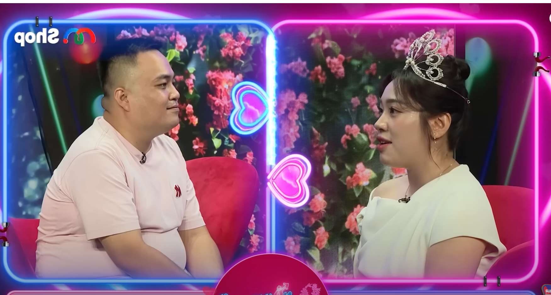 Couple at "You want to date". Photo: Producer.