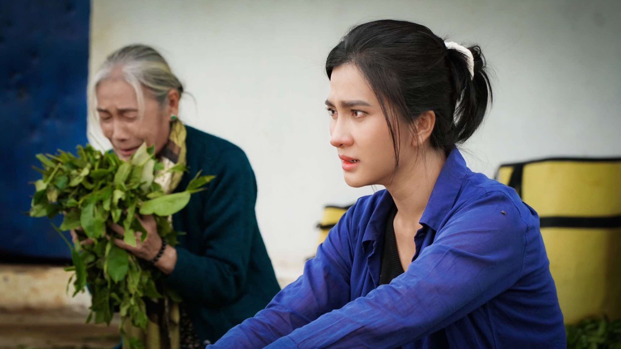 Kim Tuyen plays the main role in Huong Tra. Photo: Producer.