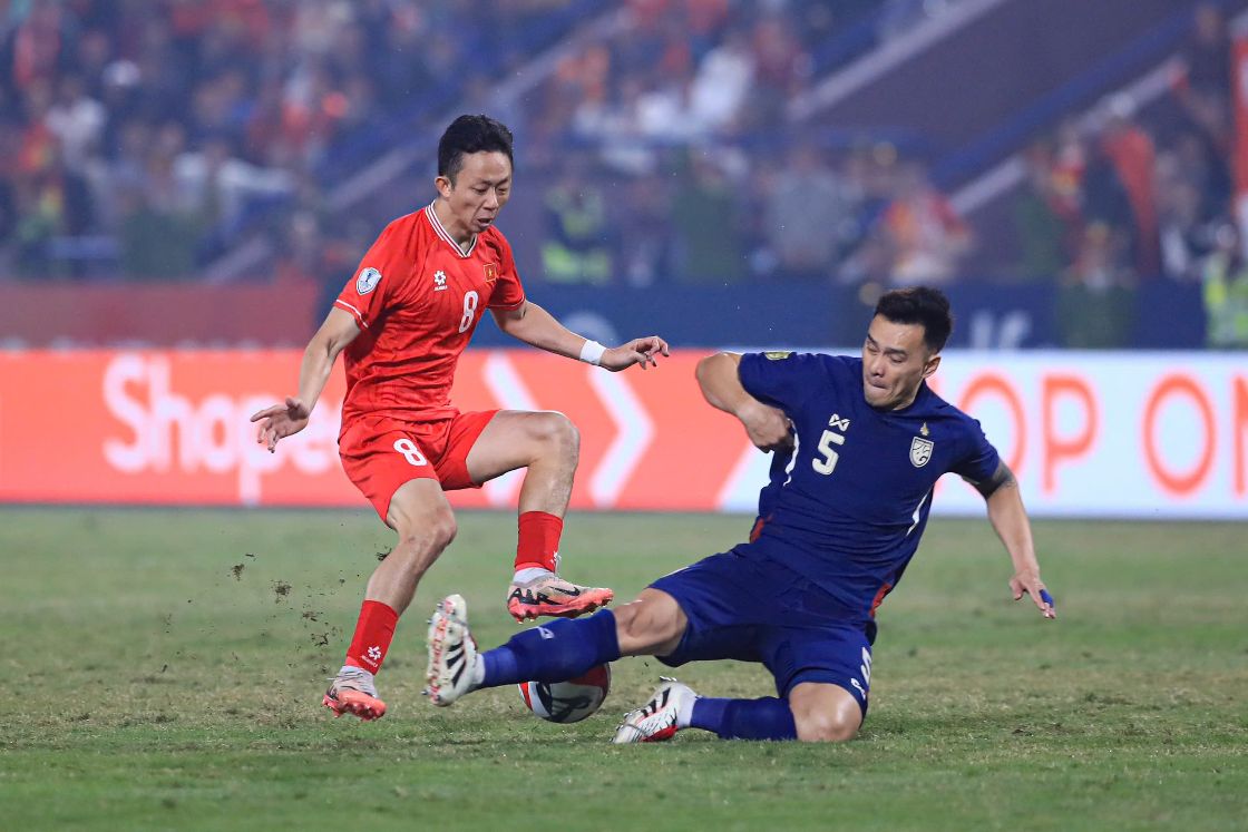 Vietnam will play away to Thailand in the second leg of the 2024 ASEAN Cup final on January 5. Photo: Minh Dan