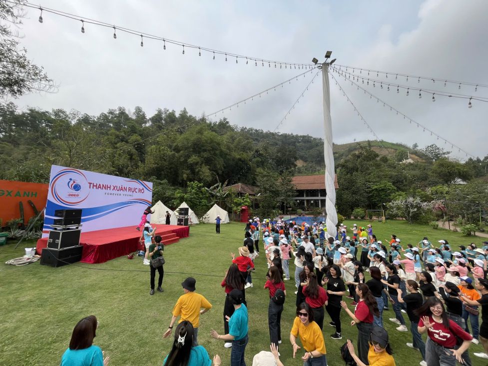 Muong Xanh Village, a place to leave the hustle and bustle of the city behind and get closer to nature. Photo: Dang Tinh