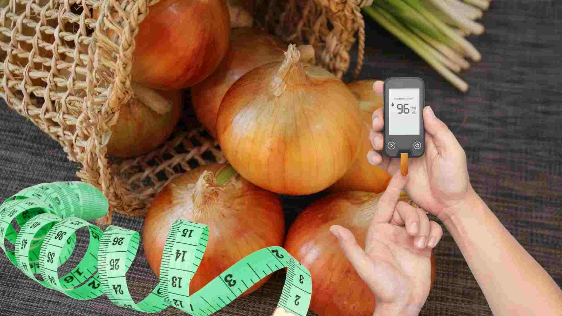 Onions are good for blood sugar. Graphics: Ha May