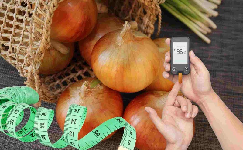 Onions are good for blood sugar. Graphics: Ha May