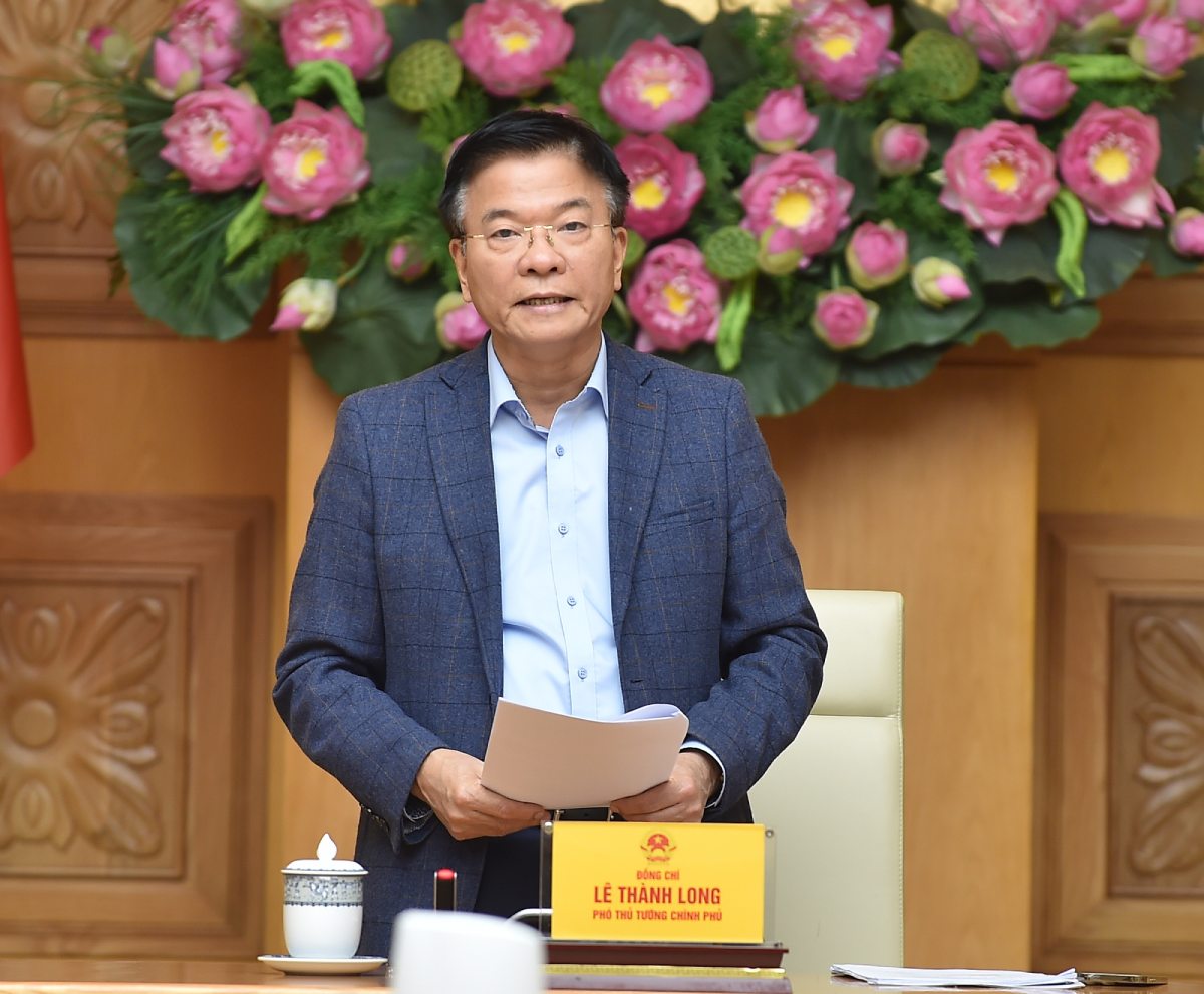 Deputy Prime Minister Le Thanh Long. Photo: Duc Tuan