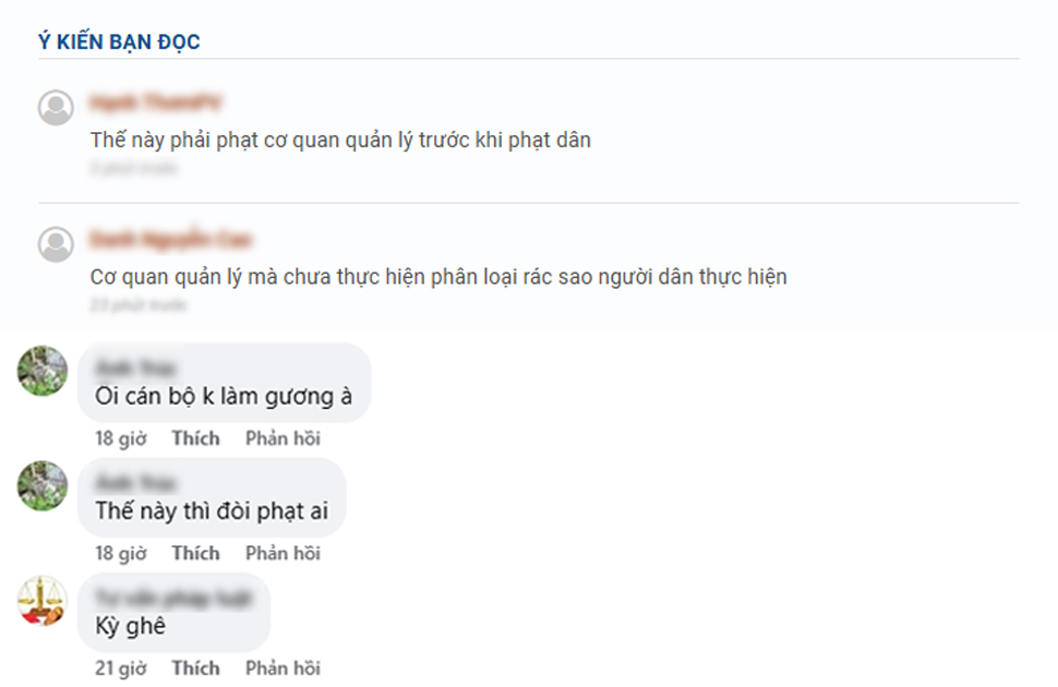 Nhiều phản hồi của độc giả sau 