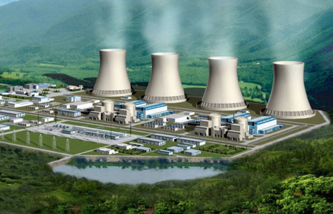Perspective of Ninh Thuan nuclear power project in 2016. Photo: VGP