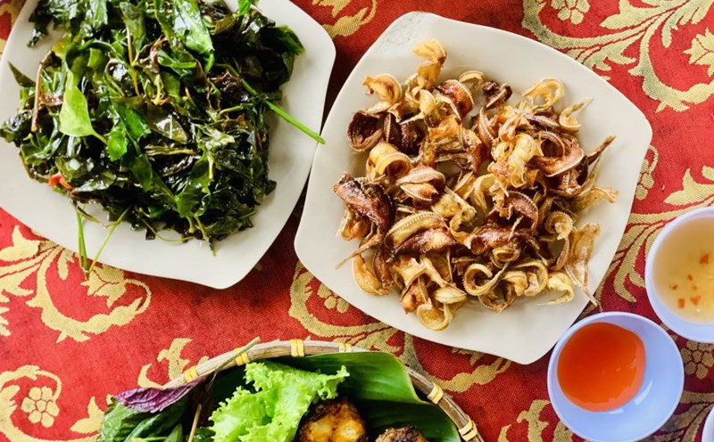 Kim fish dish in Ta Dung lake area. Photo: An Le